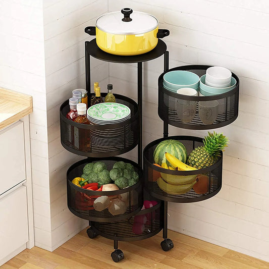 Rotating Storage Trolly